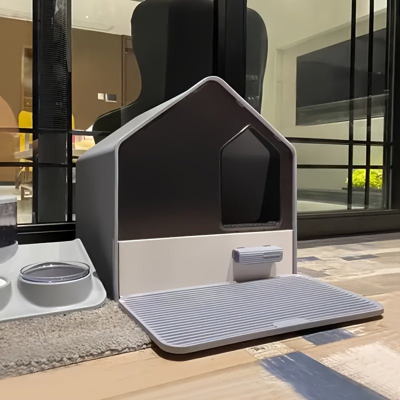 Bac à Litière Fermé pour Chat en ABS avec Tiroir - MinisPets