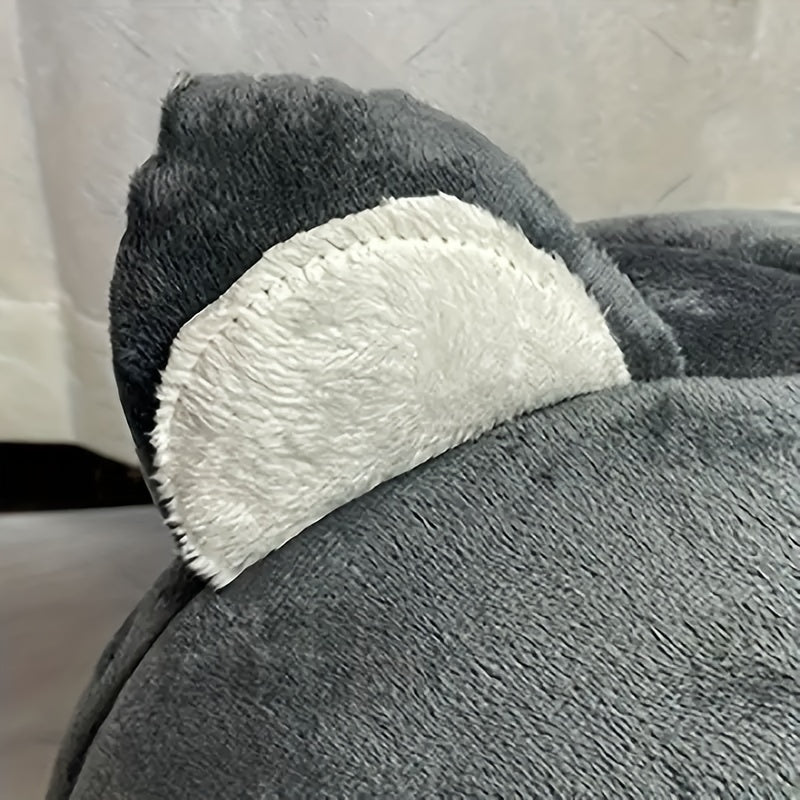 Maison Cocoon d’Hiver pour Chat – Nid Douillet et Chaleur Absolue (Tailles M, L, XL) - MinisPets