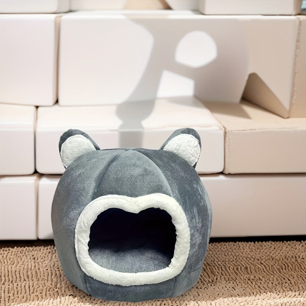 Maison Cocoon d’Hiver pour Chat – Nid Douillet et Chaleur Absolue (Tailles M, L, XL) - MinisPets