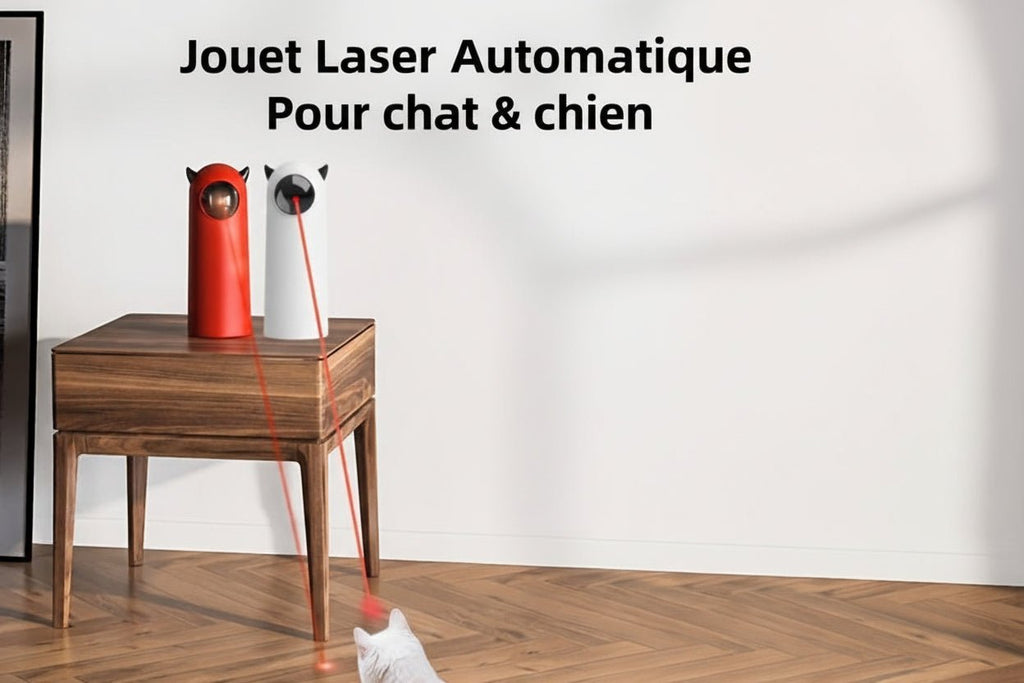 Jouet Laser Automatique pour Chat - MinisPets